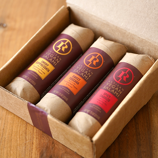Renegade Foods | Plant-Based Salami Sampler 3-Pack