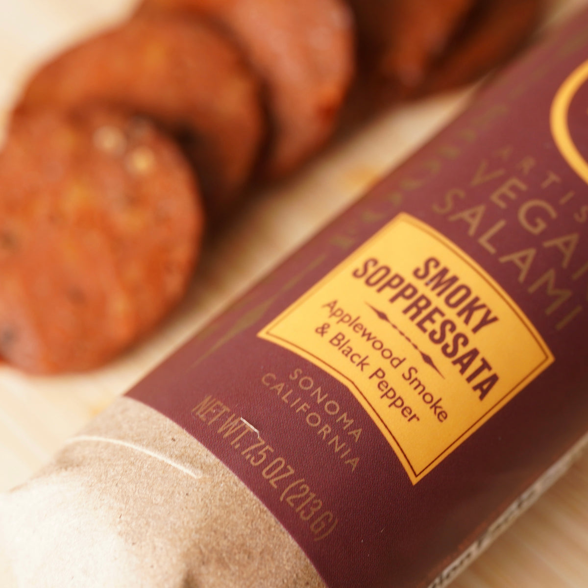 Renegade Foods | Plant-Based Smoky Salami Soppressata 3-Pack