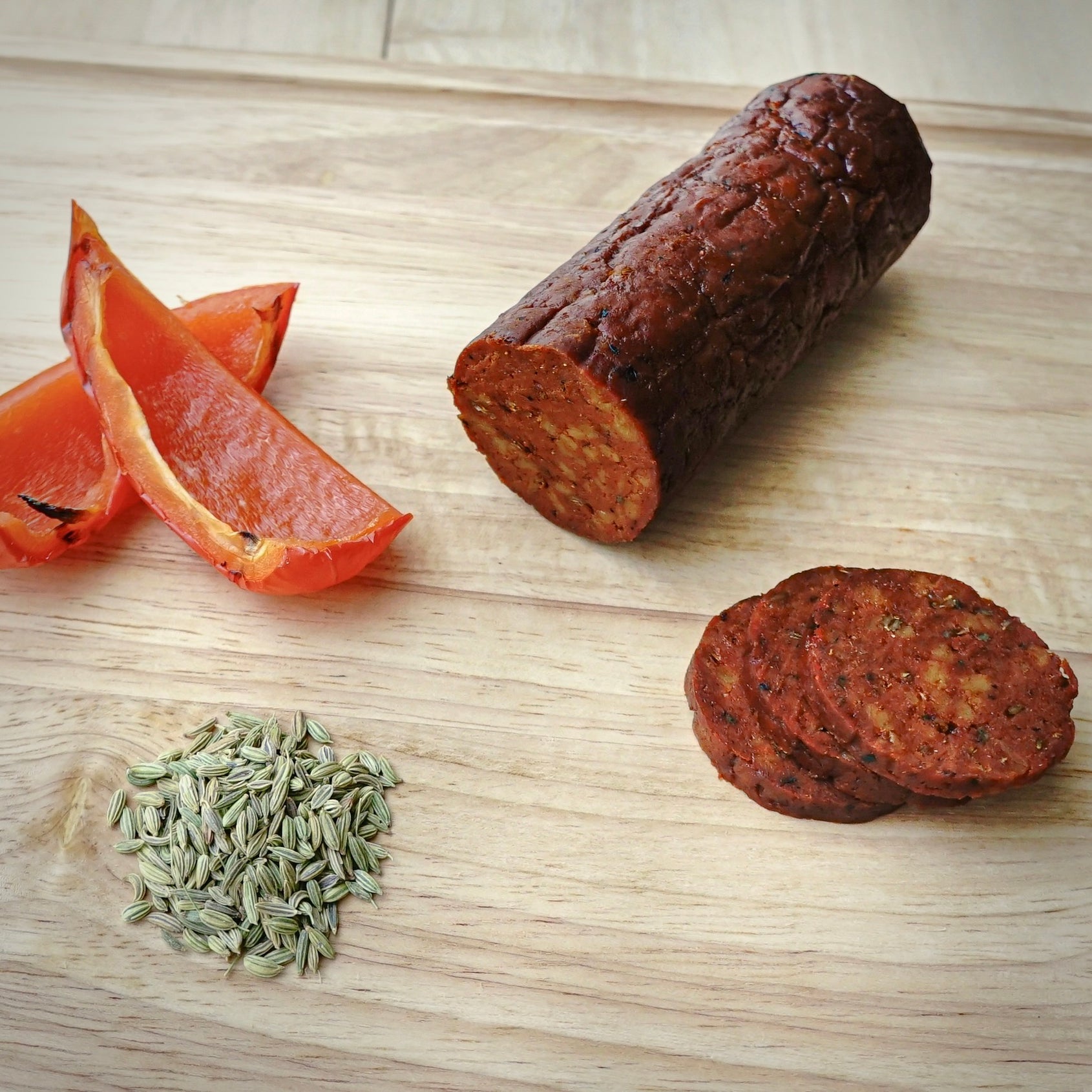 Renegade Foods | Plant-Based Sweet Salami Toscana 3-Pack